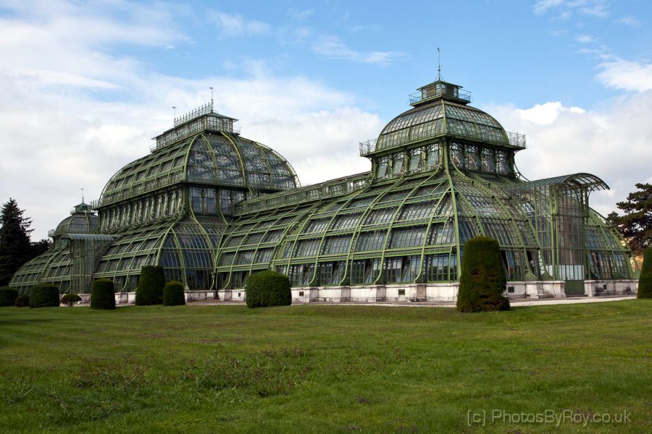 Palmenhaus in Vienna’s Schlosspark Schönbrunn