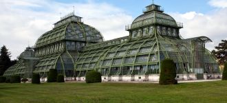 Palmenhaus in Vienna’s Schlosspark Schönbrunn