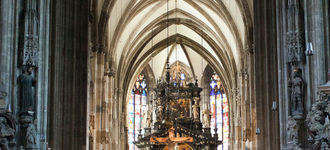 Interior of St. Stephen’s Cathedral, Vienna