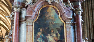 Altar In St. Stephen’s Cathedral, Vienna