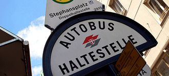 Bus Stop In Vienna (“Autobus Haltstelle”)