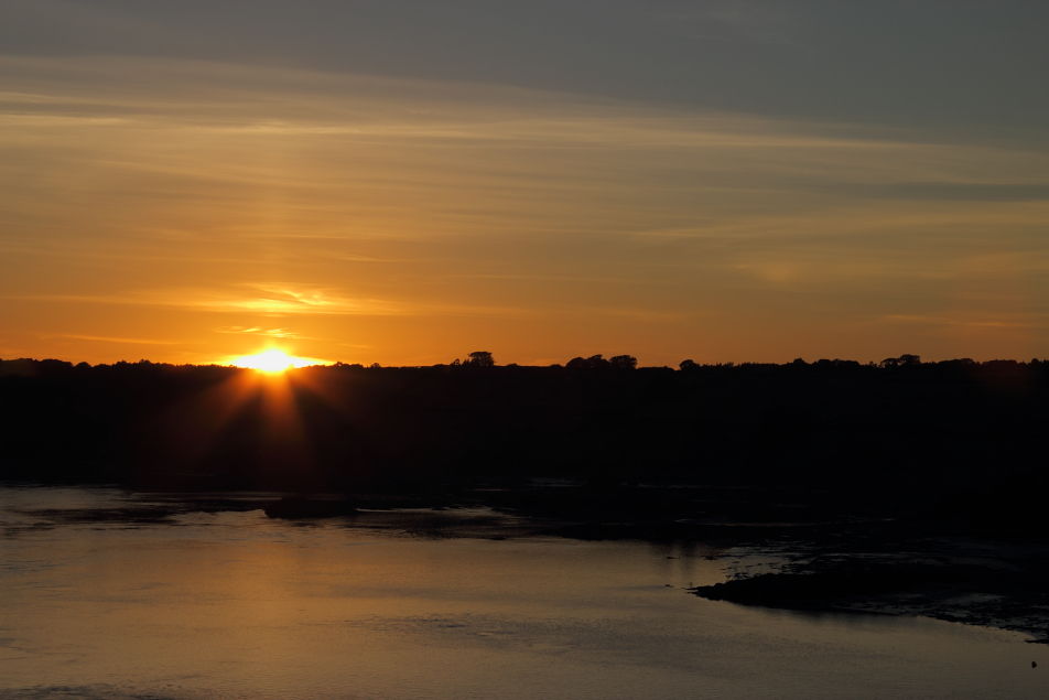 Sunset Over The Menai Straits