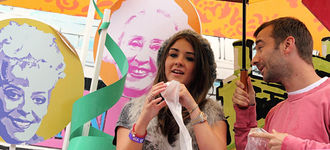 Manchester Pride 2011: Brooke Vincent / Charlie Condou