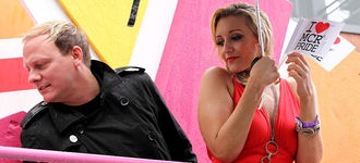 Manchester Pride 2011: Anthony Cotton / Catherine Tyldesley