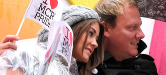 Manchester Pride 2011: Brooke Vincent & Anthony Cotton
