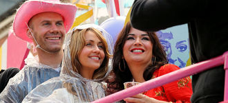 Manchester Pride 2011: Will Thorp, Samia Smith & Debbie Rush