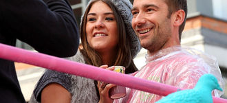 Manchester Pride 2011: Brooke Vincent and Charlie Condou