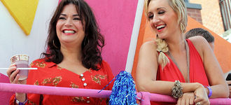 Manchester Pride 2011: Debbie Rush & Catherine Tyldesley