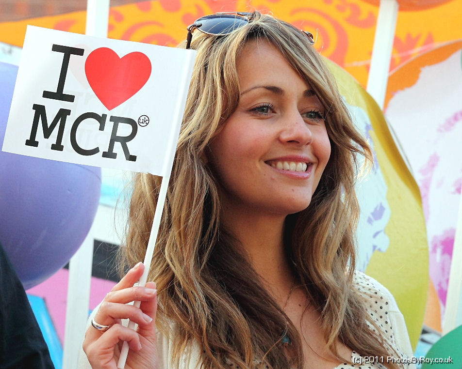 Manchester Pride 2011: Samia Smith Flies The Flag