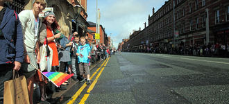 Manchester Pride 2011: View Down Deansgate