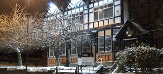 Middleton Library in Winter