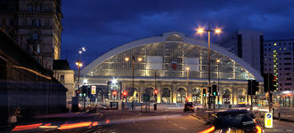 Lime Street Station, Liverpool By Night