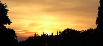 Silhouettes At Sunset